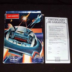Jogo Atari CCE Air Raiders na Caixa Original dos anos 80