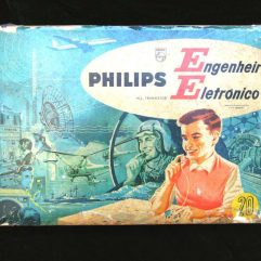 Raro Brinquedo Engenheiro Eletrônico Philips Anos 60 na caixa