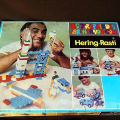 Raro Os Trapalhões Brincando com Hering-Rasti anos 70 na caixa
