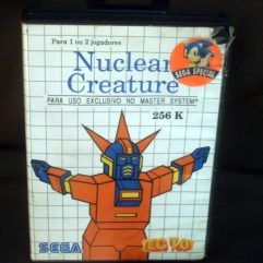 Jogo Master System Nuclear Creature Sega Tectoy