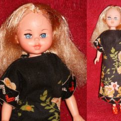 Boneca Antiga Lisa da Estrela dos anos 70 Roupa Original