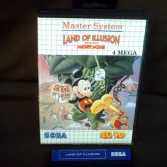 Jogo Master System Land of Illusions Sega Tectoy