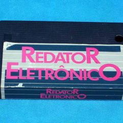 Cartucho MSX Redator Eletrônico dos anos 80