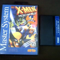 Jogo Master System X-Men Mojo World Sega Tectoy