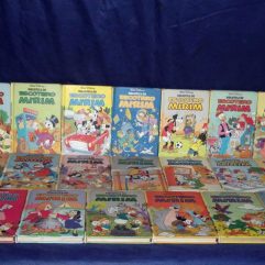 Coleção de Livros Biblioteca do Escoteiro Mirim Disney anos 80