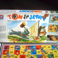 Jogo Tom e Jerry da estrela na caixa anos 70