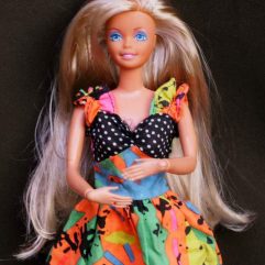 Boneca Antiga Barbie da estrela com Pulsos Flexíveis anos 80