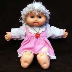 Boneca Antiga Quem Me Quer Estrela Cabelo Branco Anos 80