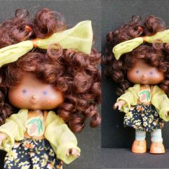 Boneca Cafezinho da Coleção Moranguinho New Wave dos anos 80