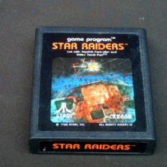 Lote com 10 cartuchos de Jogos do Atari dos anos 80