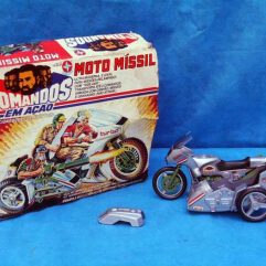 Moto Míssil Comandos em Ação da Estrela anos 80 na caixa original