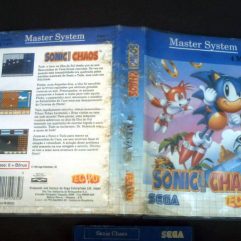 Jogo Master System Sonic Chaos Sega Tectoy
