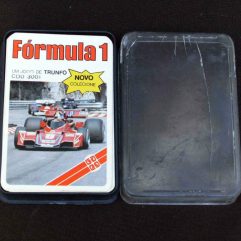 Super Trunfo Fórmula 1 Completo Grow anos 80 na caixa