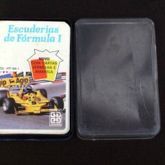 Super Trunfo Escudeiras de Fórmula 1 Completo Grow anos 80