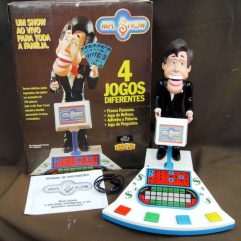 Raro Mr. Show Tec Toy - Silvio Santos na Caixa Original
