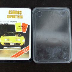 Super Trunfo Carros Esportivos Completo Grow anos 80 na caixa