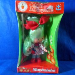 Boneca Maçãzinha Coleção Moranguinho Estrela caixa lacrada anos 80