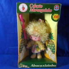 Boneca Abacaxizinho Coleção Moranguinho Estrela caixa lacrada anos 80