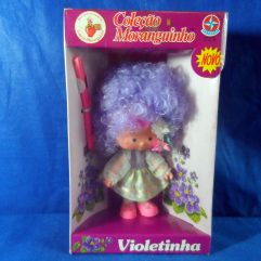 Boneca Violetinha Coleção Moranguinho Estrela caixa lacrada anos 80