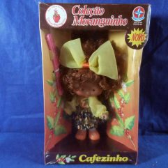 Boneca Cafezinho Coleção Moranguinho Estrela caixa lacrada anos 80