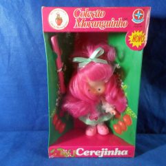 Boneca Cerejinha Coleção Moranguinho Estrela caixa lacrada anos 80