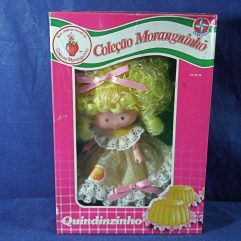 Boneca Quindizinho Coleção Moranguinho Estrela caixa lacrada anos 80