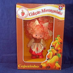 Boneca Cajuzinho Coleção Moranguinho Estrela caixa lacrada anos 80
