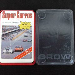 Super Trunfo Super Carros Completo Grow anos 80 na caixa