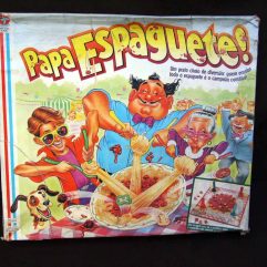 Jogo Papa Espaguete da Estrela dos anos 80 na caixa