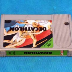 Cartucho MSX Decathlon original dos anos 80