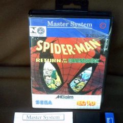 Jogo Master System Spiderman Return of The Sinister Six Sega Tectoy