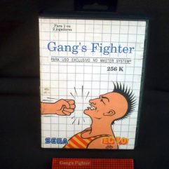 Jogo Master System Gang's Fighter Sega Tectoy