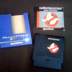 Cartucho Jogo Ghostbusters Phanton System Gradiente na caixa