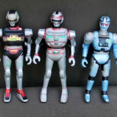 Lote de Bonecos Jaspion e outros de seriado Japonês