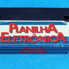 Cartucho MSX Planilha Eletrônica dos anos 80