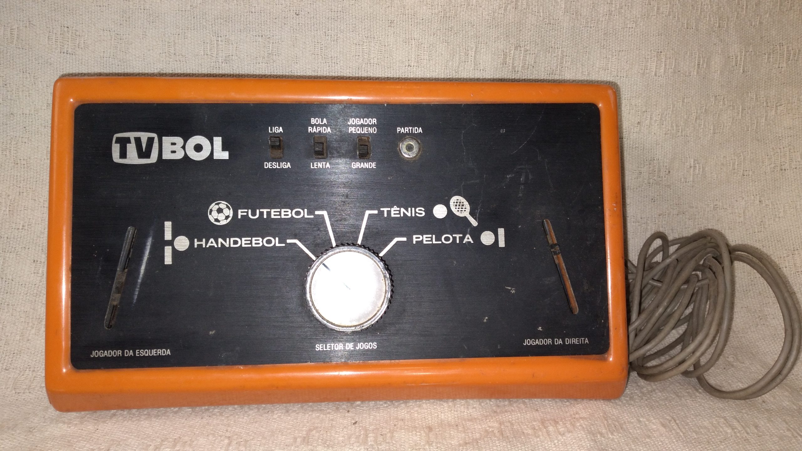 Raríssimo Videogame Tv Bol Dos Anos 70 Eletronic Do Brasil (Usado)