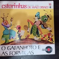 Lp Estorinhas De Walt Disney O Gafanhoto E As Formigas N 18