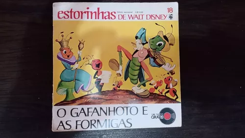 Lp Estorinhas De Walt Disney O Gafanhoto E As Formigas N 18
