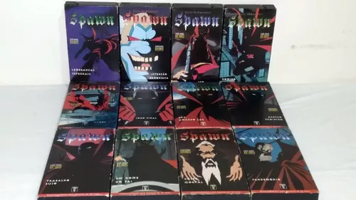 Spawn Um Soldado Do Inferno Coleção Vhs Com 12 Vol Usados - Imagem 2