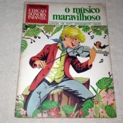 Livro O Músico Maravilhoso Edição Sonora Infantil Com Vinil Coleção Pais E Filhos