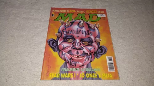 Antiga Revista Mad Nº 152 Finalmente Satirizamos Star Wars