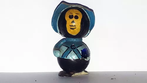 Boneco Artesanal Bolinha De Gude Esqueleto Do He-man Anos 80