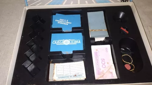 Raro Jogo Carga Máxima Da Grow Na Caixa Anos 80 Incompleto - Imagem 5