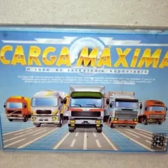 Raro Jogo Carga Máxima Da Grow Na Caixa Anos 80 Incompleto
