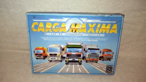 Raro Jogo Carga Máxima Da Grow Na Caixa Anos 80 Incompleto