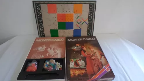 Jogo De Tabuleiro Monte Carlo Da Grow Dos Anos 70 Incompleto