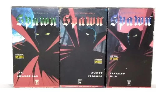 Spawn Um Soldado Do Inferno Coleção Vhs Com 12 Vol Usados - Imagem 5