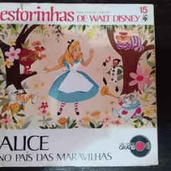 Lp Estorinhas De Walt Disney Alice No País Das Maravilhas N 15