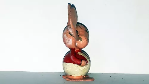 Boneco Artesanal Bolinha De Gude Ratinho Topo Gigio Anos 80 - Imagem 4
