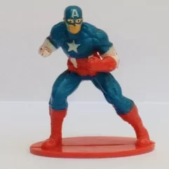 Boneco Capitão América Marvel Com Defeito 5cm De Altura